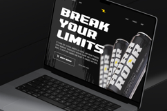 Dark Turbo - Bold Italic Racing Font Product Image 12