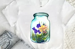 Watercolor Floral Bicycle PNG Clipart Product Image 2