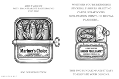 Summer Sardine Clipart Product Image 2