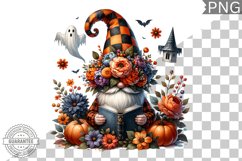 Halloween Gnome Sublimation - Clipart PNG Design Product Image 1