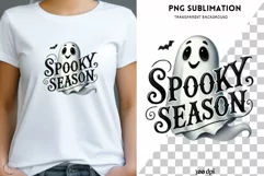 Spooky Season Ghost, Digital Download for T-shirt Designs Product Image 1