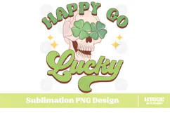 Happy St Patrick's Day PNG DTF Irish Lucky Leprechaun Beer Product Image 1