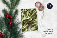 Matcha Ice Cream Pattern, Matcha Dessert Digital Paper Product Image 4