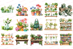 Spring Florist Shop Clipart - Set of 54 Png Bundle Product Image 4