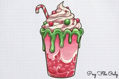 Cute Christmas Coffee Sublimation Clipart PNG Product Image 1