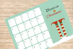 Christmas advent calendar, Christmas countdown calendar Product Image 2