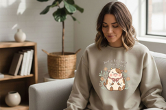 Cute Cow Png Bundle, Cow Sublimation Designs, Cozy Cow Png Product Image 10