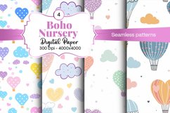 Nursery Boho digital paper Seamless backgrounds Product Image 16
