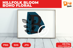 Hillfolk Bloom Boho Floral Monogram Product Image 1