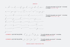 Sentiny Lovelyn - Script Calligraphy Product Image 12