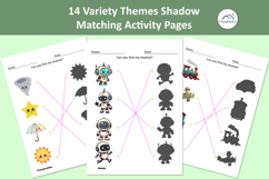 14 Shadow Matching Activity Pages for Toddlers Product Image 12