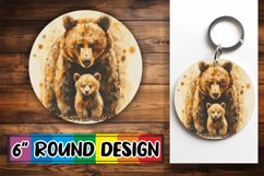 Chic Sublimation Keychain &amp; Car Coaster Collection Product Image 1