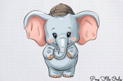 Watercolor Safari Adventure Clipart PNG Product Image 1