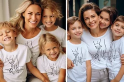 Mom of 3 children SVG Best mom svg Product Image 2