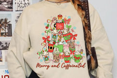 Christmas Coffee Cup Tree Sublimation, Christmas Png Product Image 3