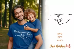 Papa svg, best dad ever svg, I love you Dad Product Image 1