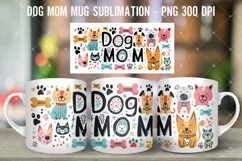 Dog Mum Mug Wrap Dog Lovers Mug Wrap Sublimation Product Image 16