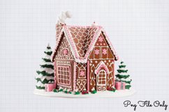 Retro Pink Christmas Sublimation Clipart PNG Product Image 1
