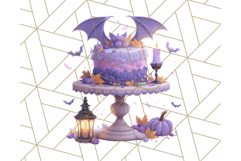 Haunted Sweet Shoppe PNG Clipart, Pastel Halloween Bakery Product Image 4