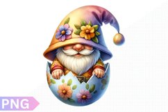 Easter Gnome Clipart ,Easter Clipart sublimation PNG Product Image 1