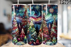 Christmas Tree Tumbler Wrap Design |High Quality 300 Dpi Product Image 1