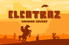 Elcatraz - Family Retro &amp; Funny Font Family Product Image 12
