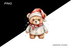 Grumpy Teddy Bear Clipart, Teddy Bear Clipat Product Image 1