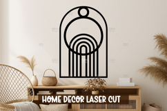 Mid Century Wall Art Laser Cut File for Home Decor Product Image 1