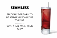 Blood Tumbler Sublimation | Skinny 20 oz | Halloween Product Image 3