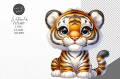 Tiger clipart, Animals clipart, Safari clipart Product Image 1