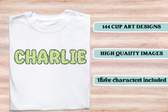 Whimsical Alphabet &amp; 12x12 Digital Paper Bundle Product Image 7