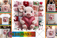 Timeless TSHIRT Designs PNG, Valenines Animals Product Image 1