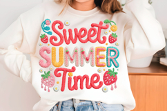 Faux Yarn Summer PNG, Beach Vibes Png Product Image 6