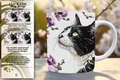 Cat Lover's Dream - Sublimation Mug Wraps Product Image 1