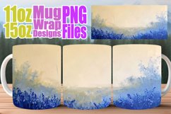 Blooming Spring Symphony Mug Wraps 11oz 15oz - Floral Charm Product Image 1