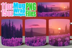 Sublimation Mug Wrap - Springtime Beauty Landscape Product Image 1