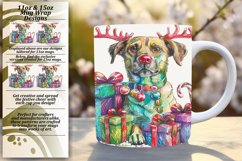 Christmas Mug Wrap Sublimation for 11oz 15oz Product Image 1