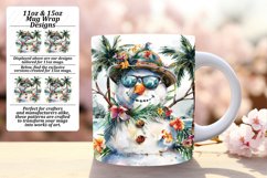 Beachy Snowman Bonanza: 11oz/15oz Sunny Designs Product Image 1
