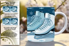 Unique 11oz Mug Wrap Png Artwork , 3D Xmas Product Image 1