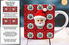 Holiday Crochet Magic: 3D Mug Wrap 11/15oz Product Image 1