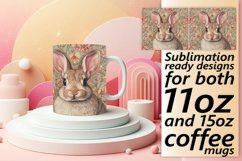 Farmyard Serenity with Flower Patterned Mug Product Image 1