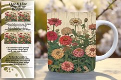 Vintage Garden Mug Design for Sublimation Product Image 1