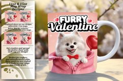 Fun 15oz Mug Wrap Png Artwork , Valentines Product Image 1