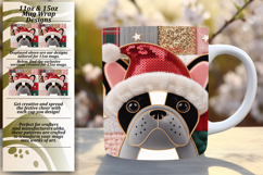 Nature 15oz Mug Wrap Png Design , Holiday Pets Product Image 1