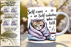 Creative 11oz Mug Wrap Png Artwork , Girl Quote Product Image 1