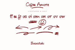 Coffee Amore a Handwritting Font Product Image 12