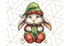 Christmas Animal Clipart, Festive Animals in Holiday Outfits Product Image 4