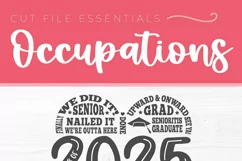 2025 Graduation svg, a Class of 2025 seniors svg for Cricut Product Image 3