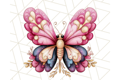 Jewel Toned Butterfly PNG Clipart, Vibrant Butterflies Product Image 4