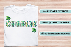 Earth Day Alphabet png clipart, earth day letters doodle Product Image 6